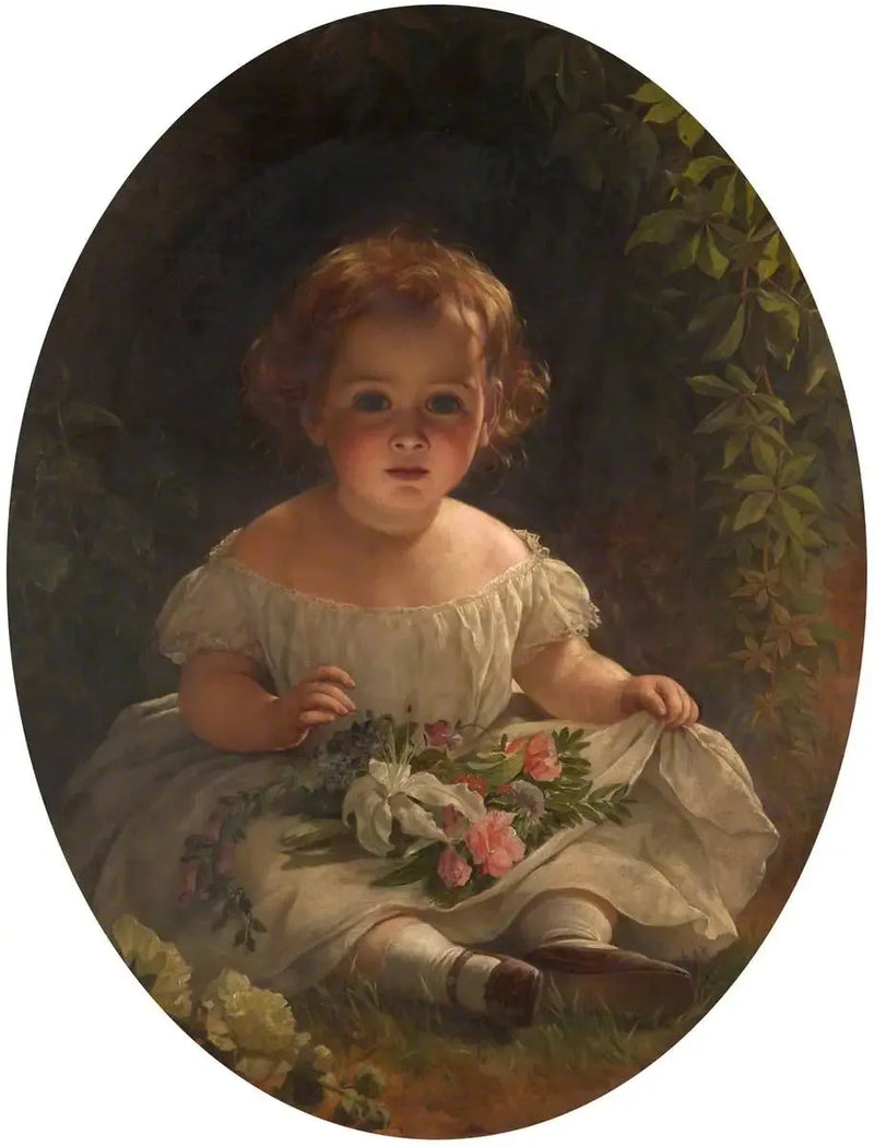 Kleiner Blumenhändler - Thomas Francis Dicksee