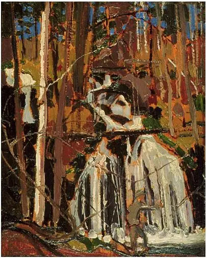 Petit lac Cauchon - Tom Thomson image 1 reproduction de peinture à l’huile
