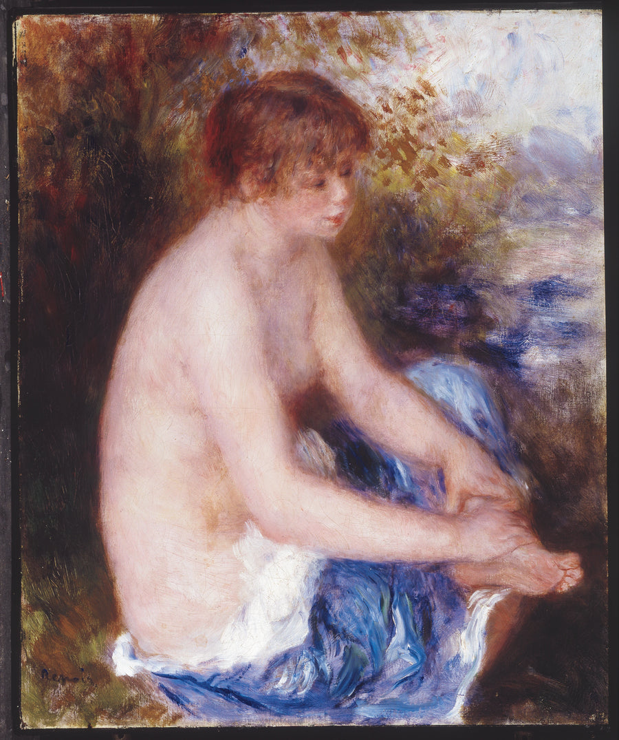 Kleiner blauer Akt - Pierre-Auguste Renoir