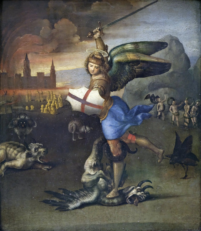 Le Petit Saint Michel, ca. 1503-1505 - Raphaël