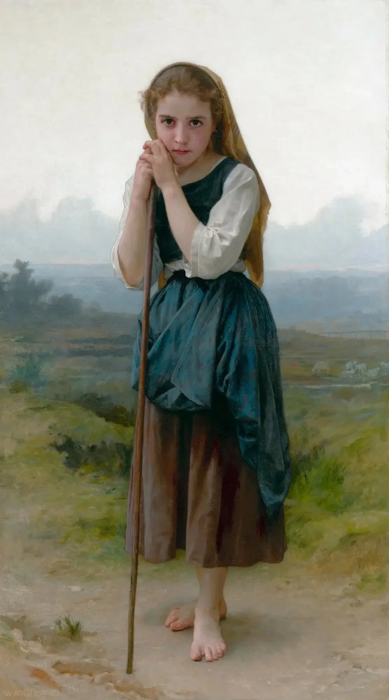 Kleine Hirtin - Bouguereau