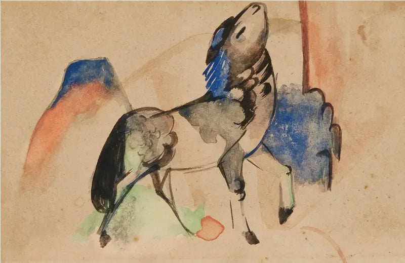 kleines fabelhaftes Tier II - Franz Marc