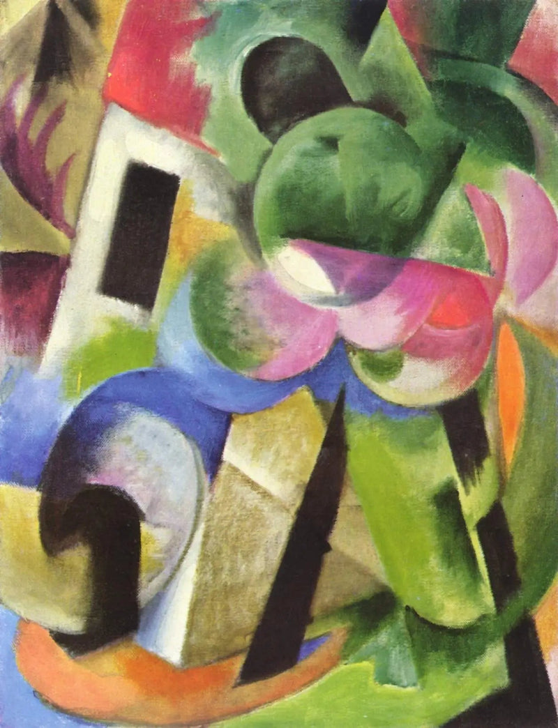 Kleine Komposition II - Franz Marc