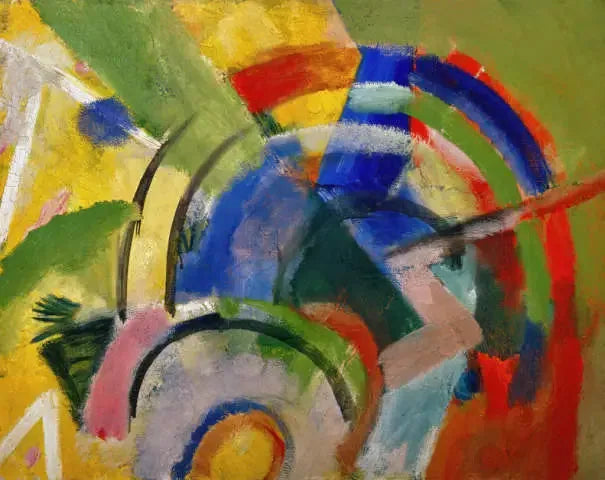 Kleine Komposition IV - Franz Marc