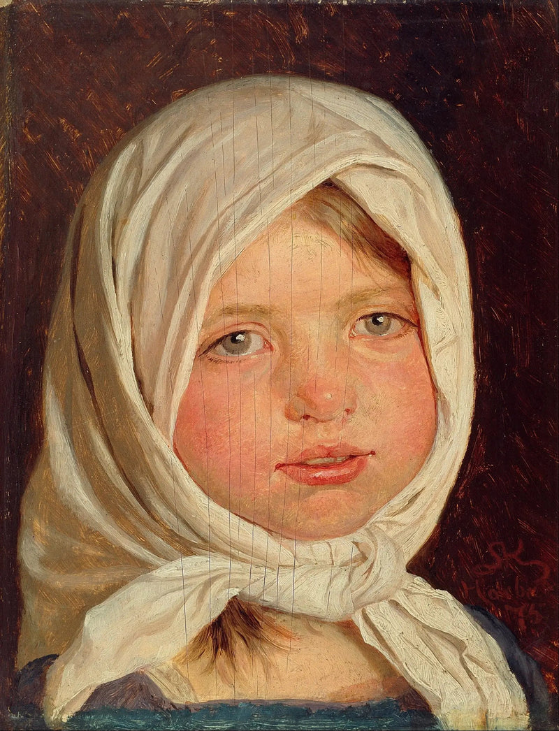 Kleines Mädchen von Hornbæk - Peder Severin Krøyer