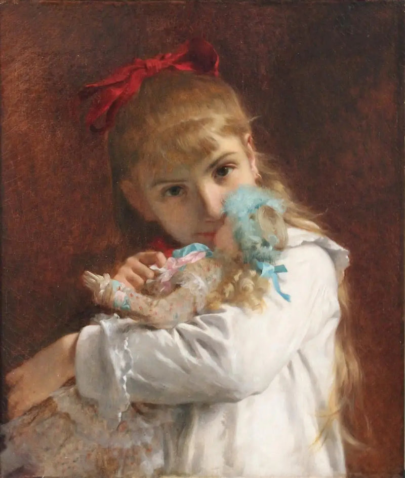Kleine Mädchen - Pierre Auguste Cot