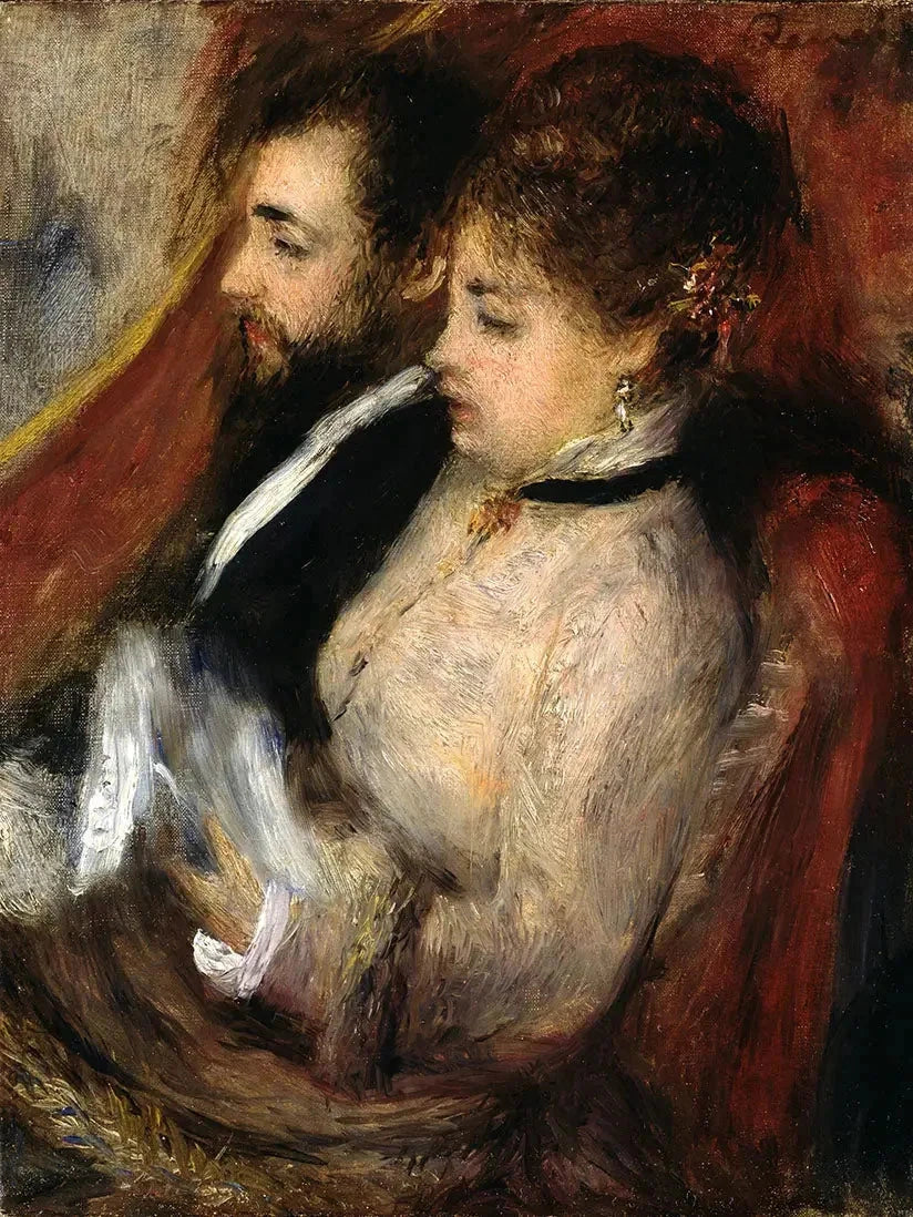 Die kleine Loge - Pierre-Auguste Renoir