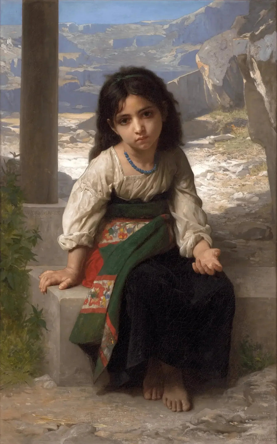 Kleine Bettlerin - Bouguereau