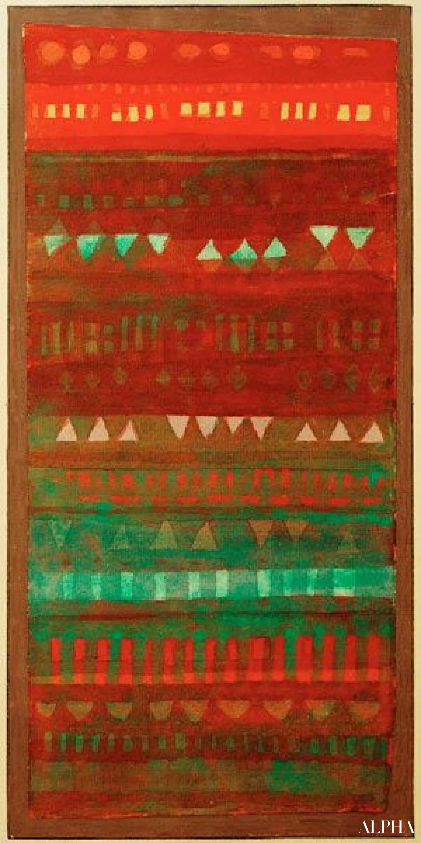 Petits liens en couches - Paul Klee - Reproductions de tableaux et peintures haut de gamme