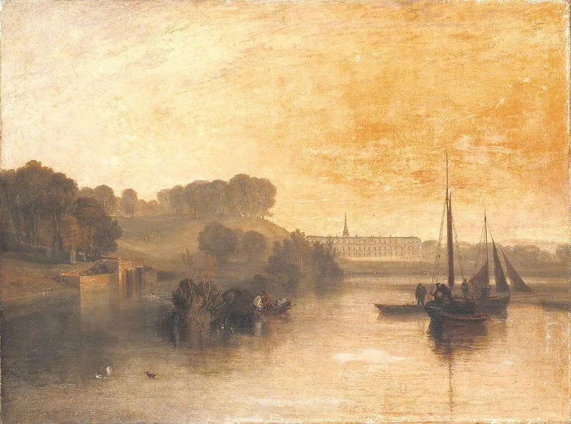 Petworth, Sussex, der Sitz des Grafen von Egremont: Taufrischer Morgen - J. M. W. Turner