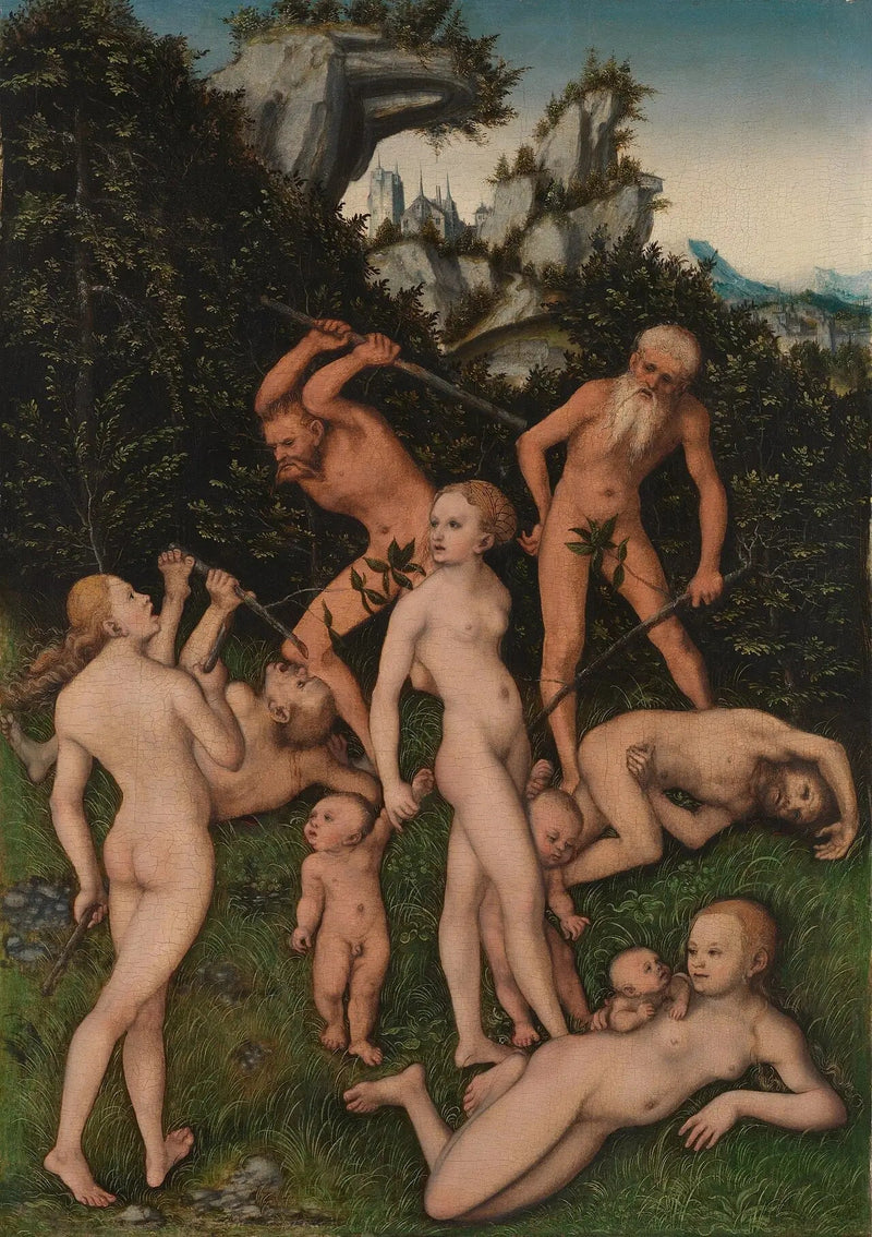 Primitivvölker - Lucas Cranach der Ältere