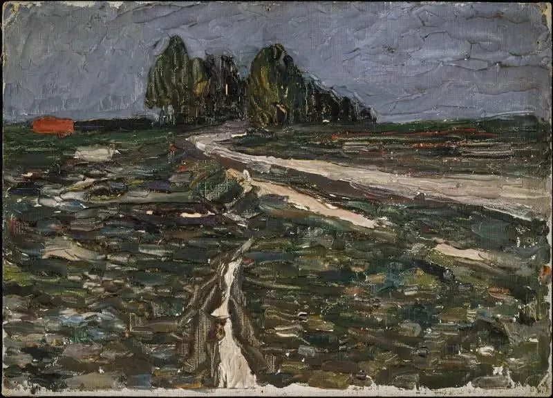 Pappeln - Vassily Kandinsky