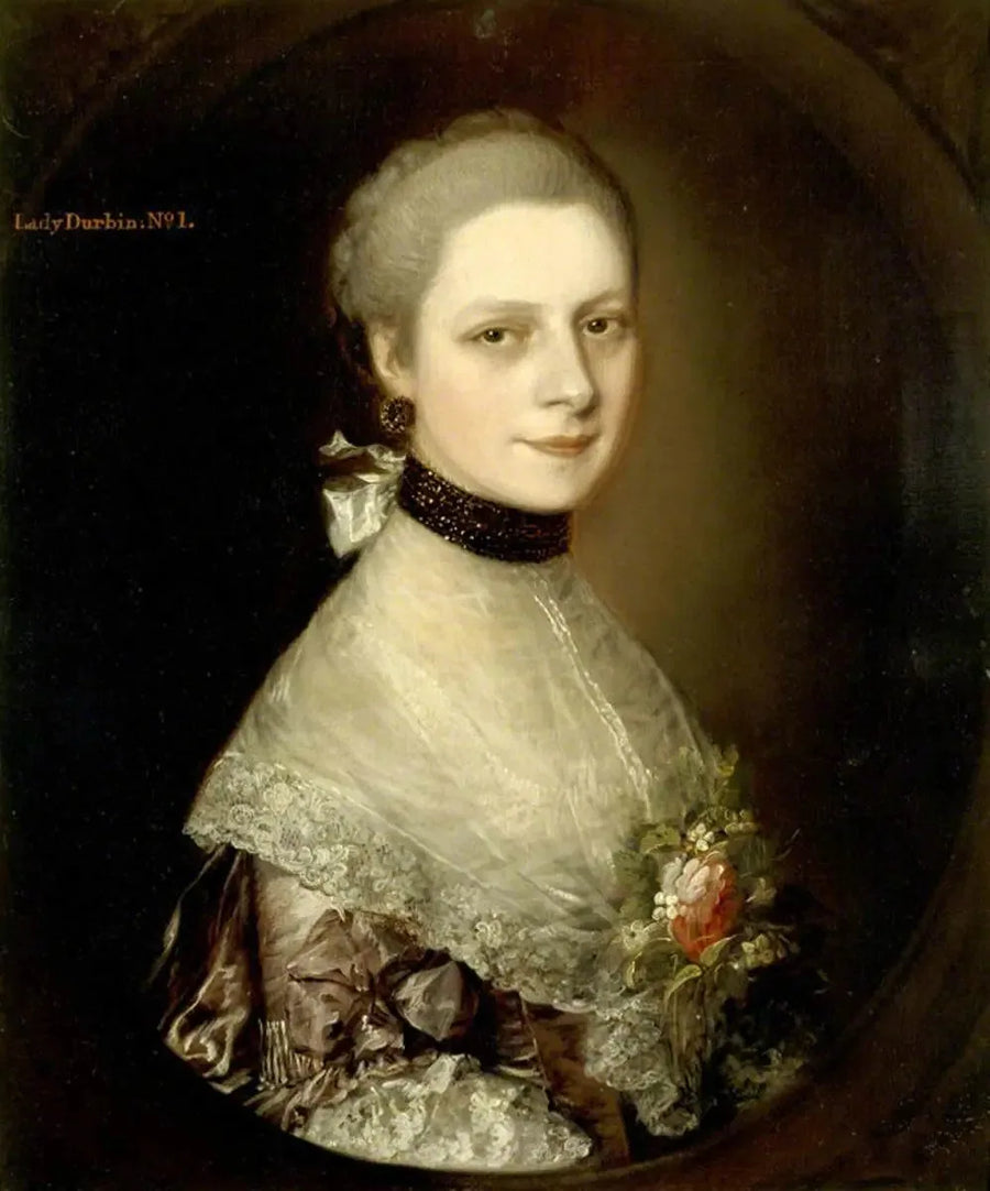 Vielleicht Elizabeth Collett, Mme John Durbin (1737-1759) - Thomas Gainsborough