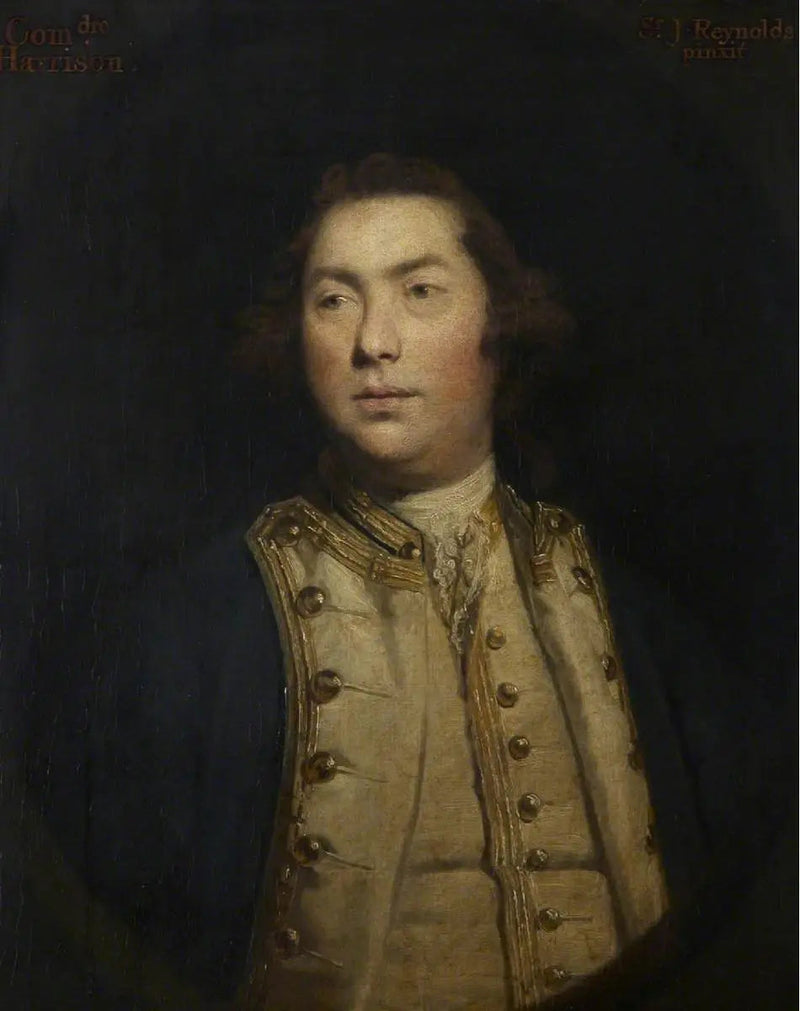 Vielleicht der Commodore John Harrison (verstorben 1768) - Joshua Reynolds