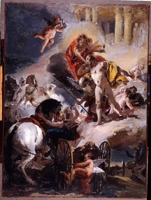 Phaéton und Apollon - Giovanni Battista Tiepolo