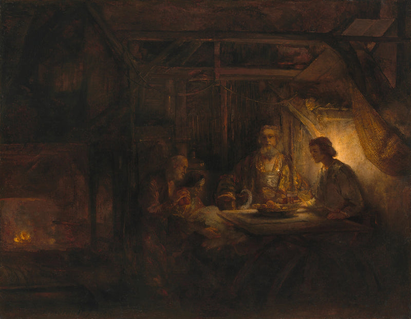 Philemon und Baucis - Rembrandt