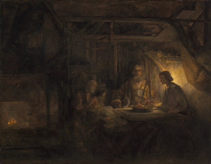 Philemon und Baucis - Rembrandt