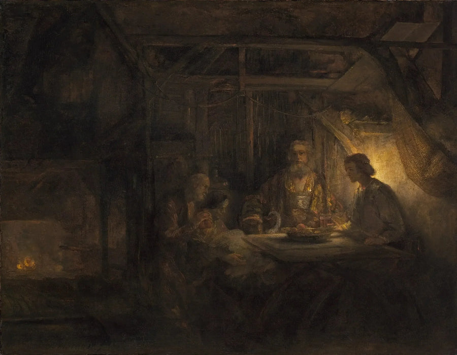 Philemon und Baucis - Rembrandt