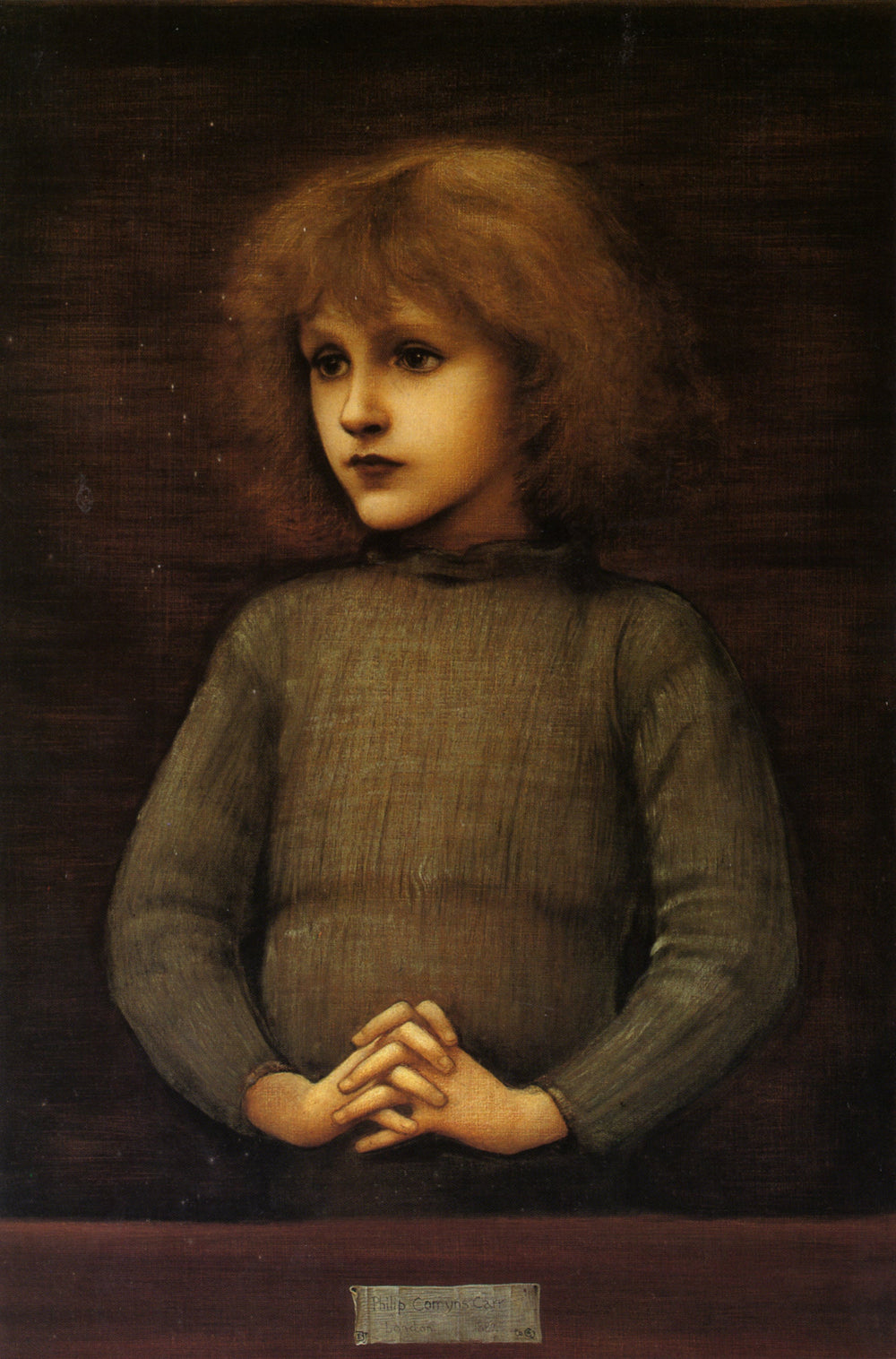 Philippe Comyns Carr - Edward Burne-Jones image 1 copie peinte à la main à l’huile