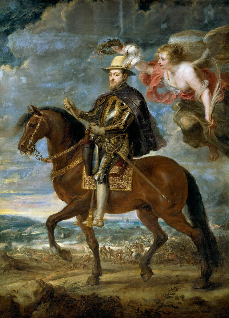 Philipp II zu Pferd - Peter Paul Rubens