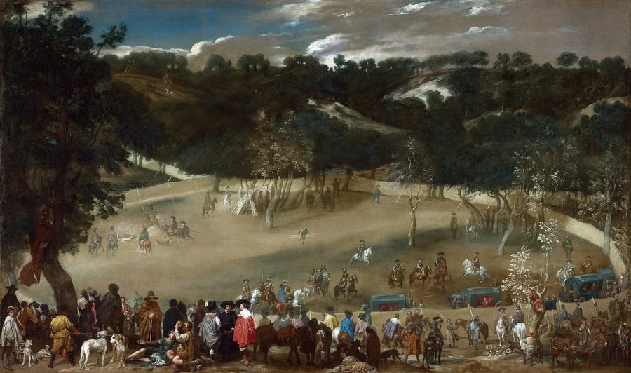Philippe IV jagt den Wildschwein - Diego Velázquez
