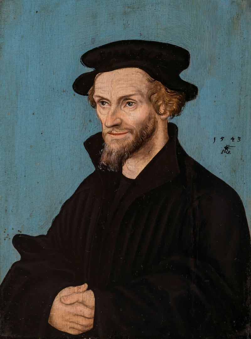 Philippe Mélanchthon - Lucas Cranach der Ältere
