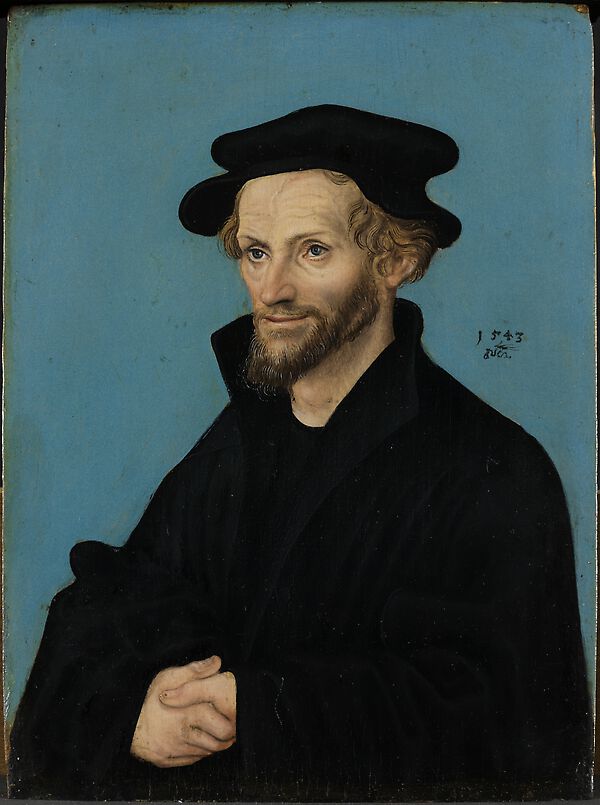 Philippe Mélanchthon - Lucas Cranach der Ältere