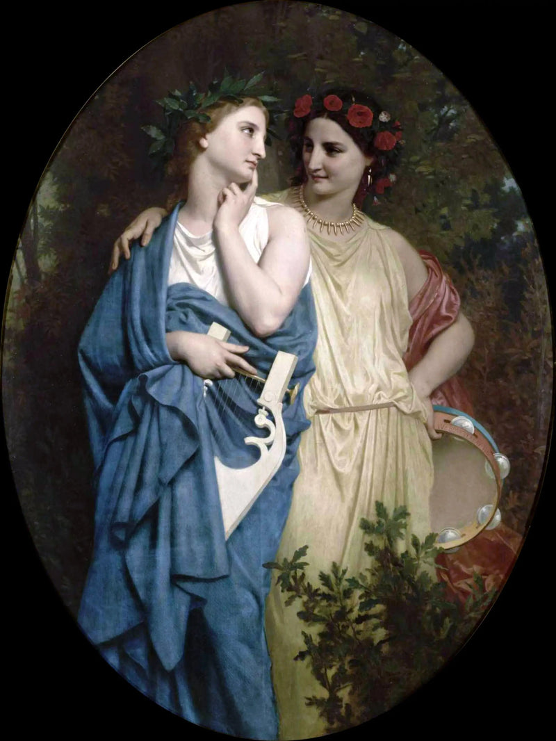 Philomèle und Progné - Bouguereau