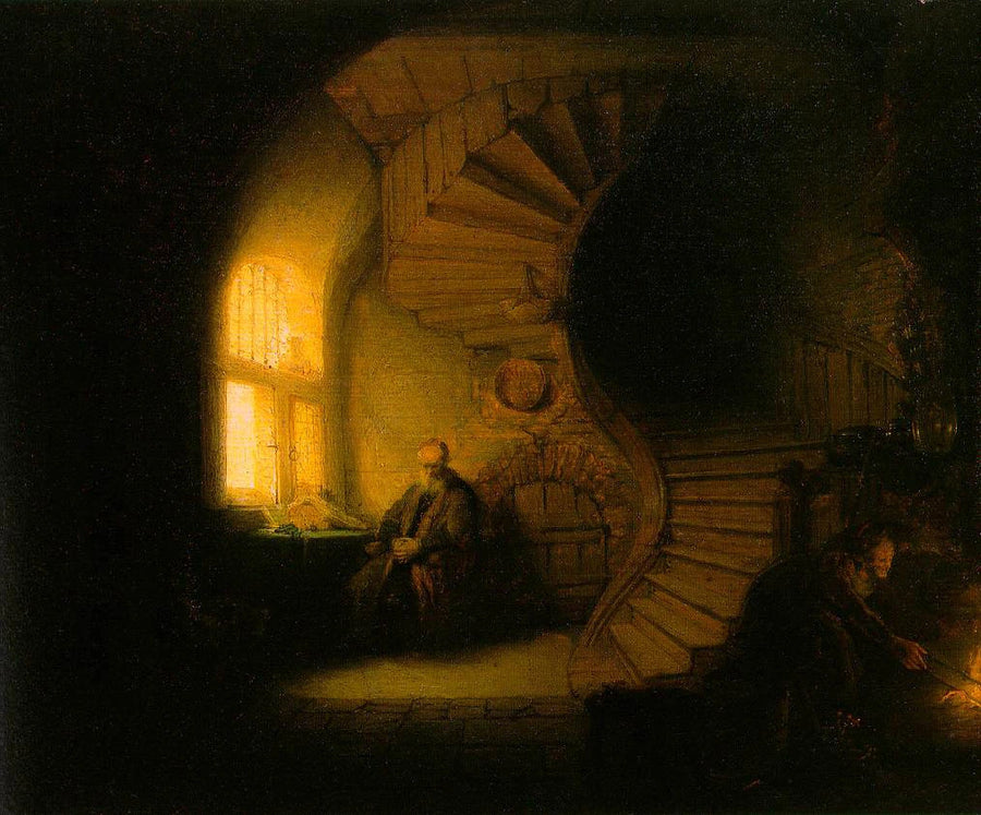 Philosoph in Kontemplation - Rembrandt