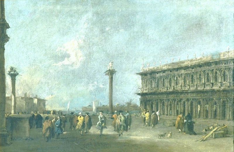 Piazzetta von S. Marco, Venedig - Francesco Guardi