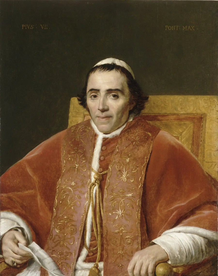 Papst Pius VII. (1740-1823) - Jacques-Louis David