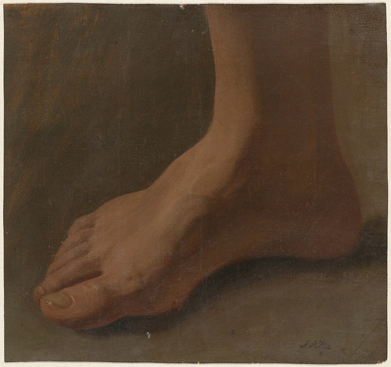 Un pied droit - Simon Andreas Krausz