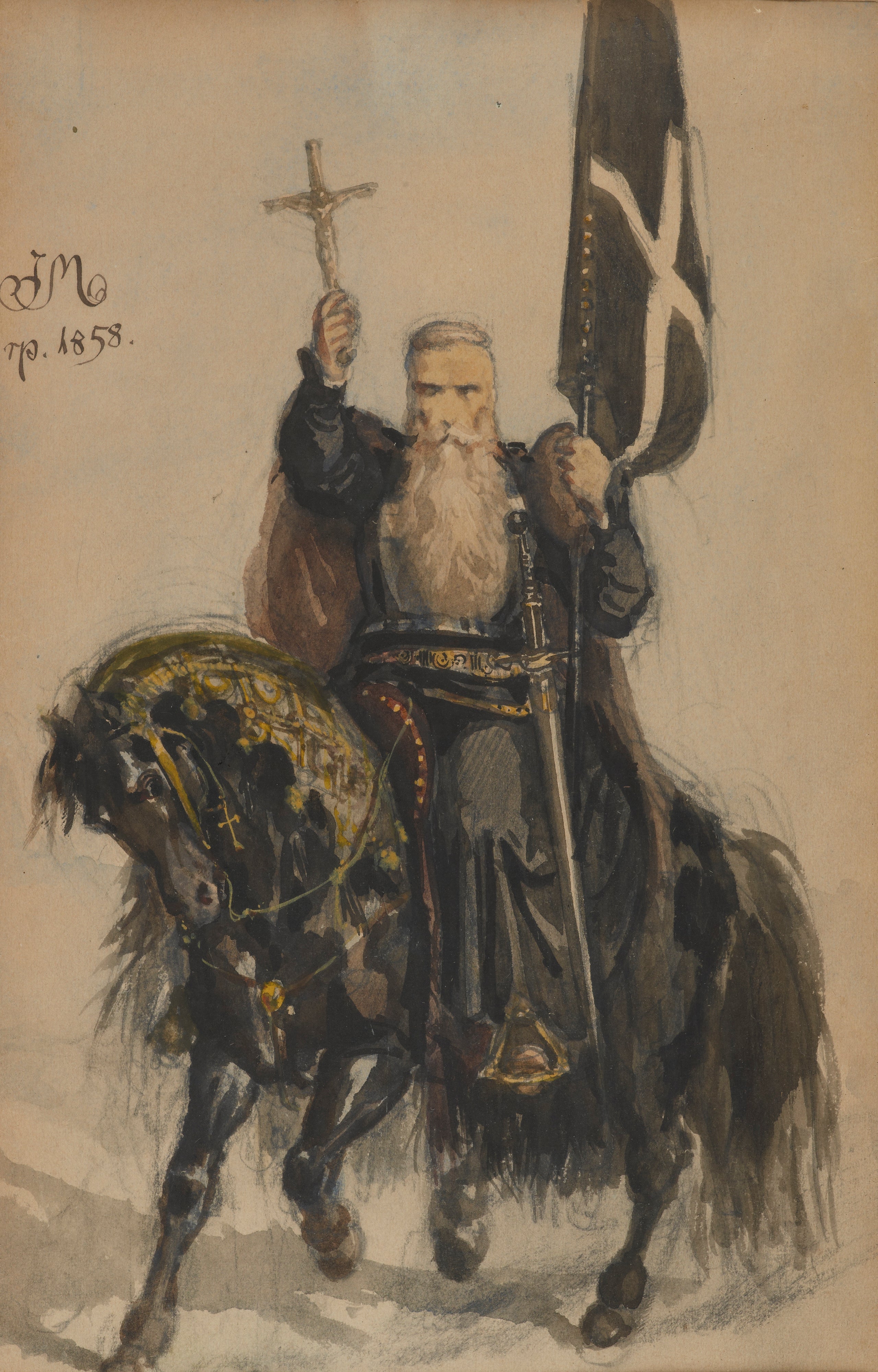 Pierre d'Amiens – Kreuzritter - Jan Matejko