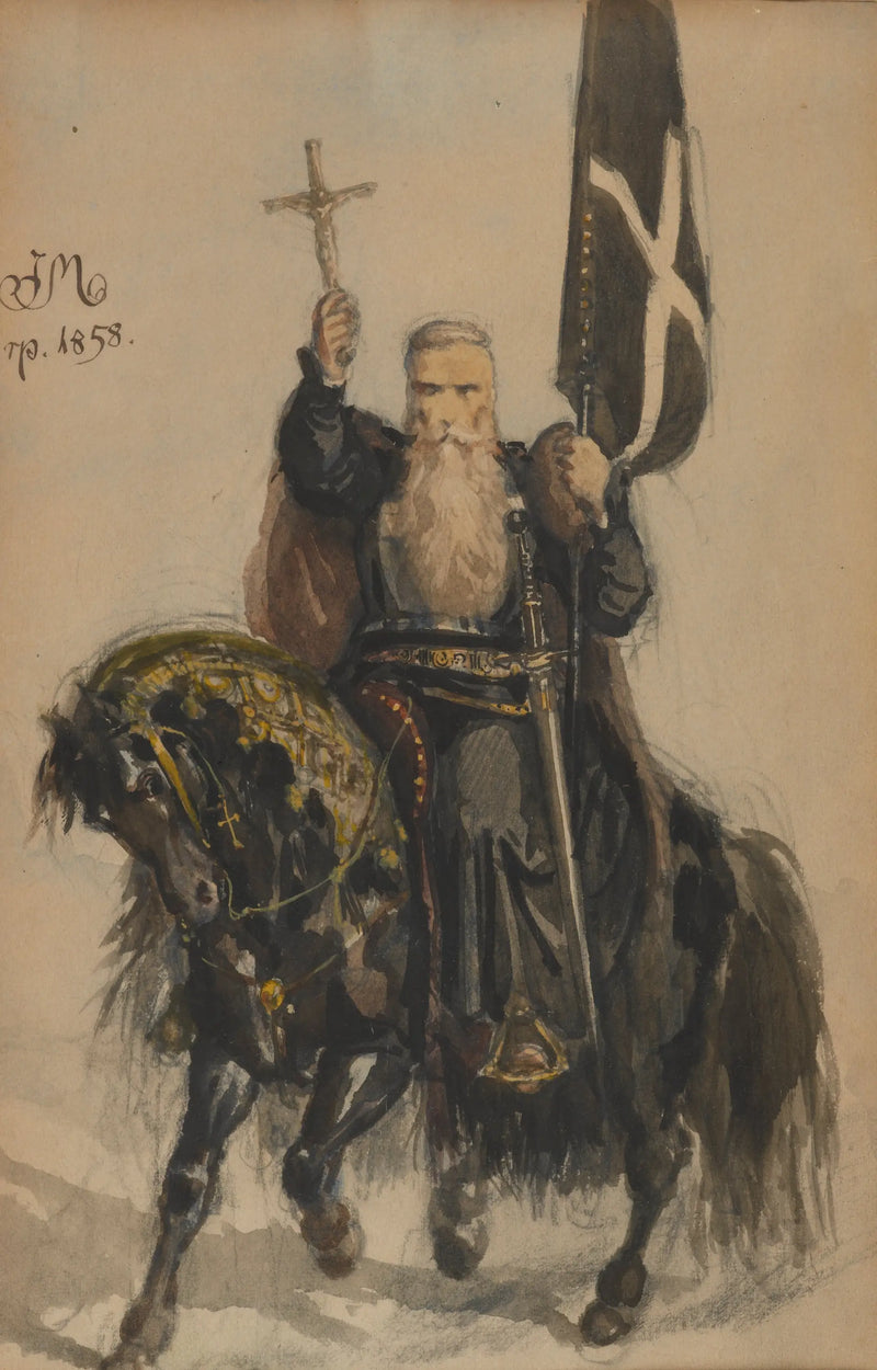 Pierre d'Amiens – Kreuzritter - Jan Matejko