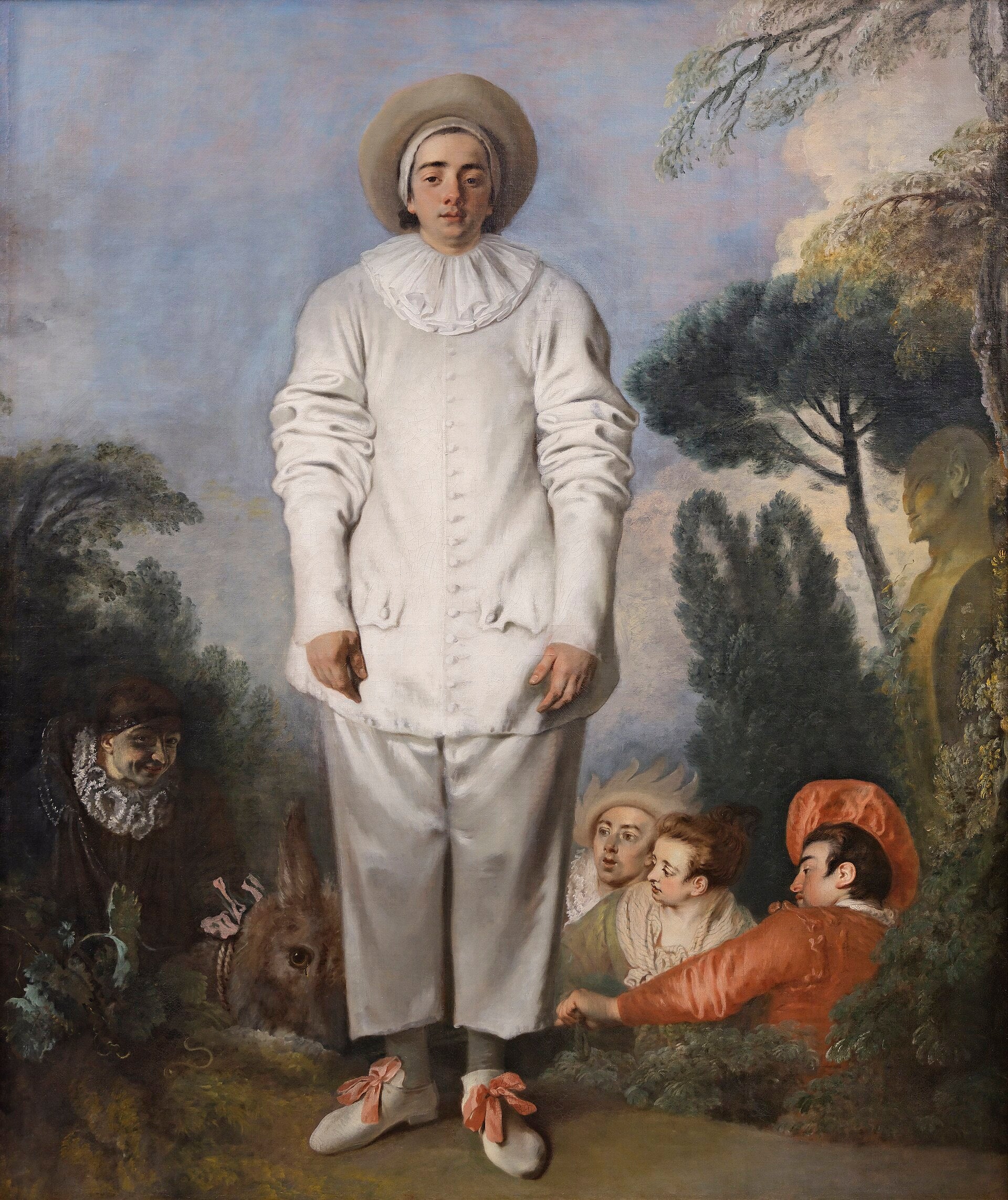 Pierrot, dit autrefois Gilles - Antoine Watteau
