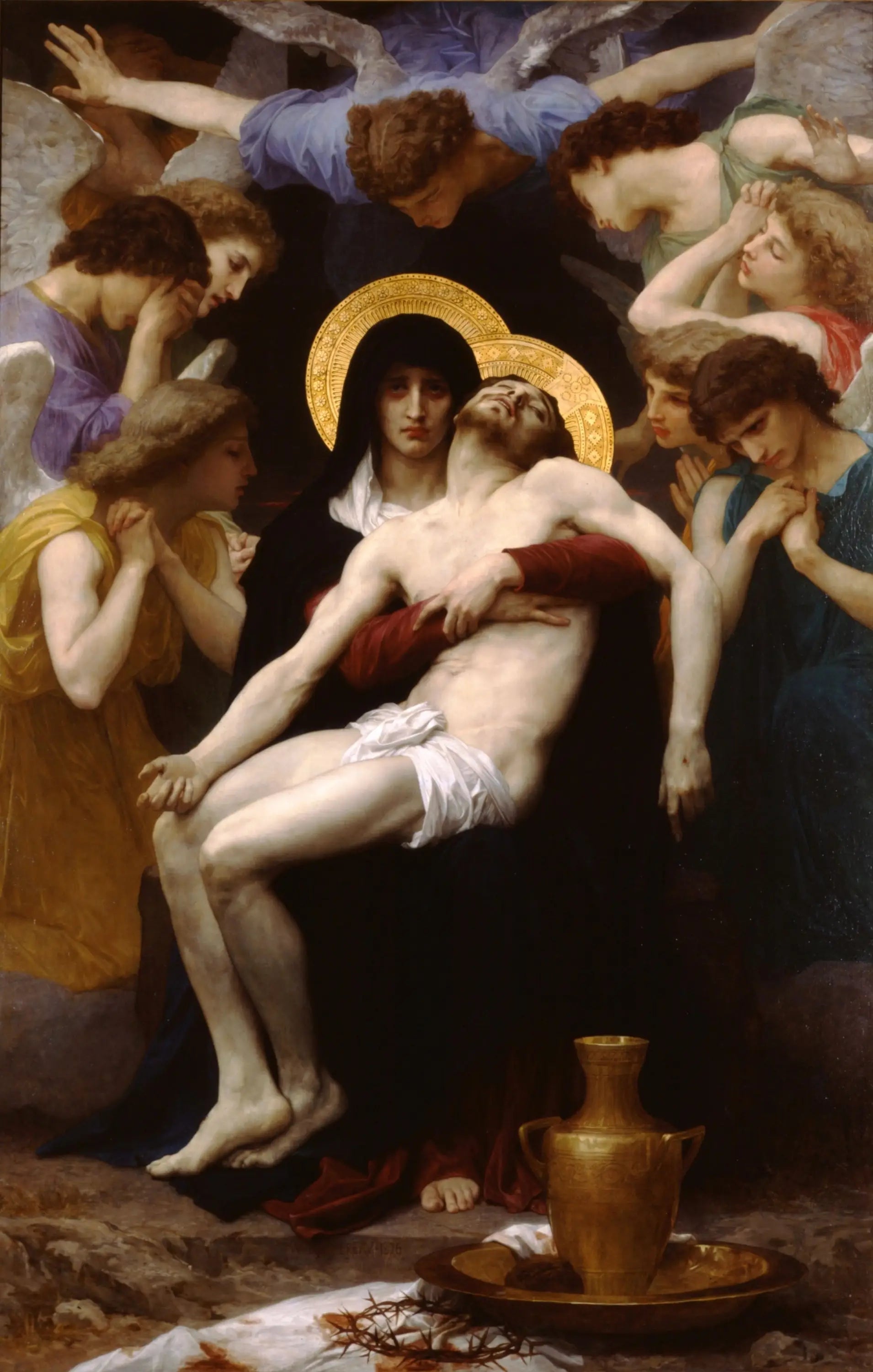 Pietà - Bouguereau image 1 reproduction d’œuvre d’art à l’huile
