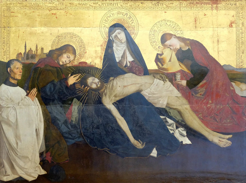 Pietà von Villeneuve-lès-Avignon - Enguerrand Quarton