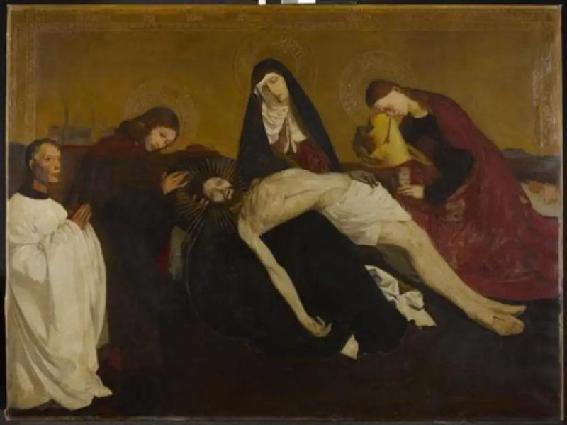 Pietà von Villeneuve-Lés-Avignon - Piet Mondrian