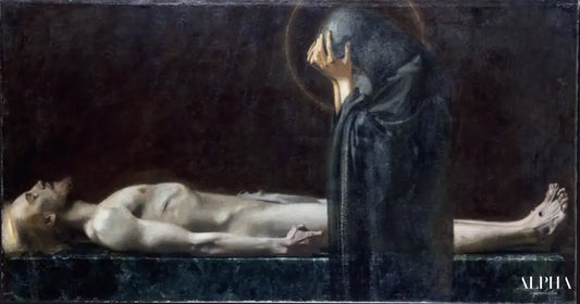 Pietà - Franz von stuck Reproductions de tableaux à la peinture à l’huile