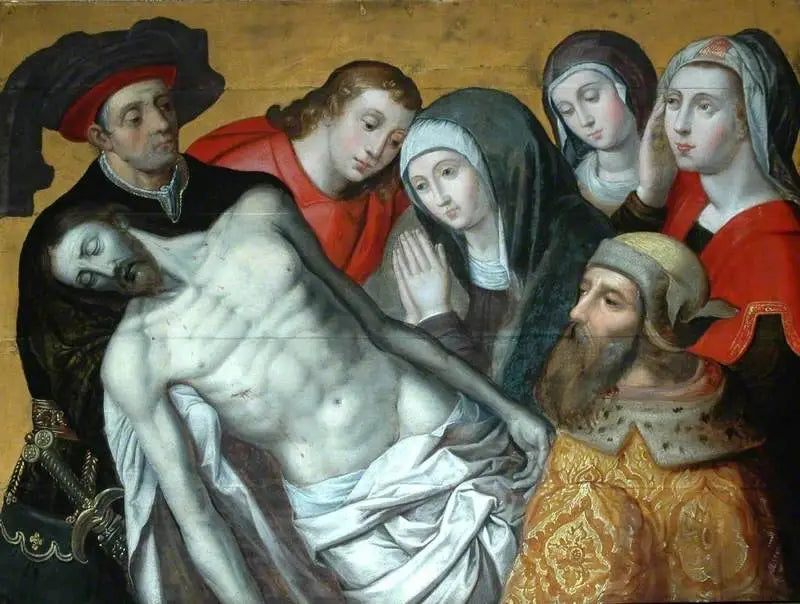 Pietà (Die Klage Christi) - Hugo van der Goes