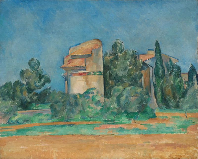 Taubenschlag von Bellevue - Paul Cézanne