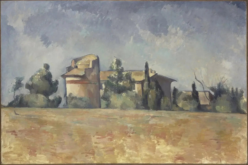 Taubenschlag von Bellevue - Paul Cézanne