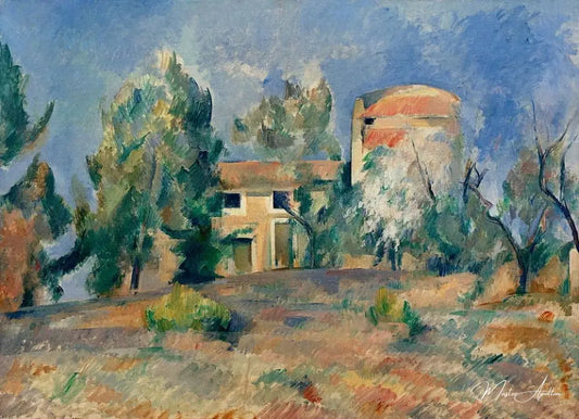 Pigeonnier de Bellevue de Paul Cézanne - Reproductions de tableaux et peintures haut de gamme