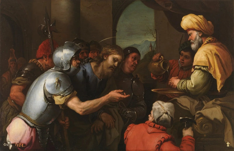 Pilatus waschen sich die Hände - Luca Giordano