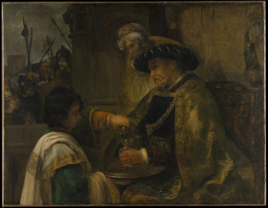 Pilatus wäscht sich die Hände - Rembrandt
