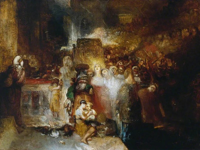 Pilatus wäscht sich die Hände - J. M. W. Turner