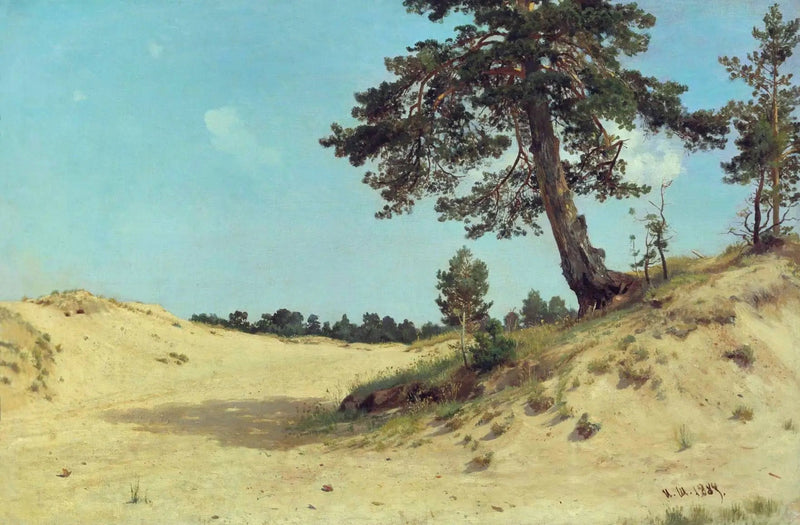 Pin im Sand - Ivan Chichkine