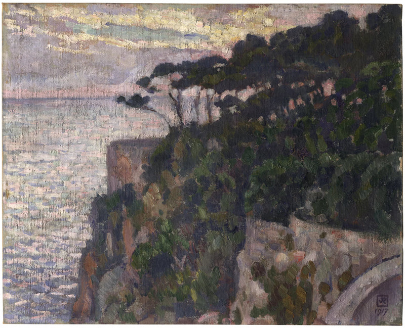 Pins in Monaco - Théo van Rysselberghe