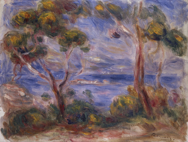 Pins in Cagnes - Pierre-Auguste Renoir