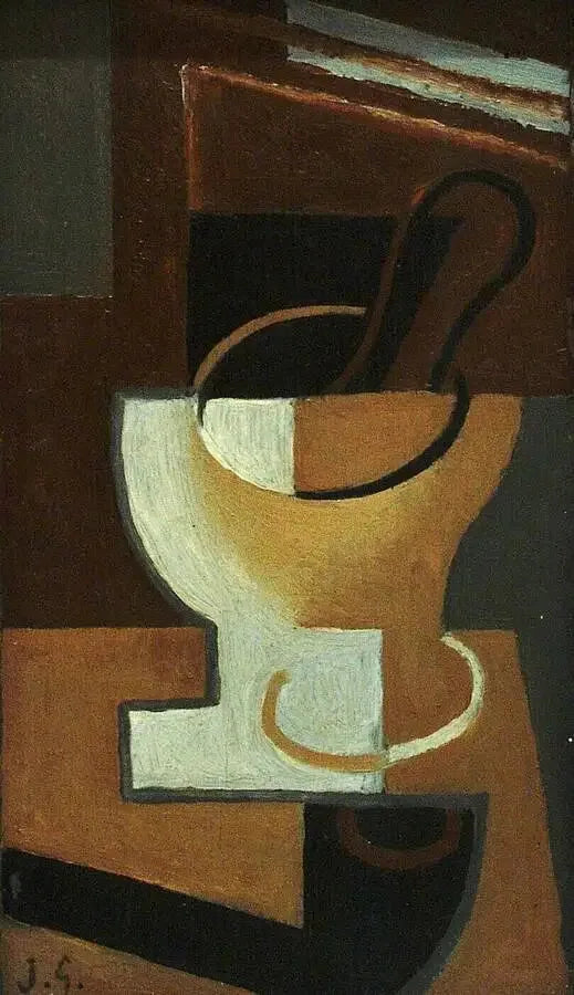 Rohr, Bol und Löffel - Juan Gris